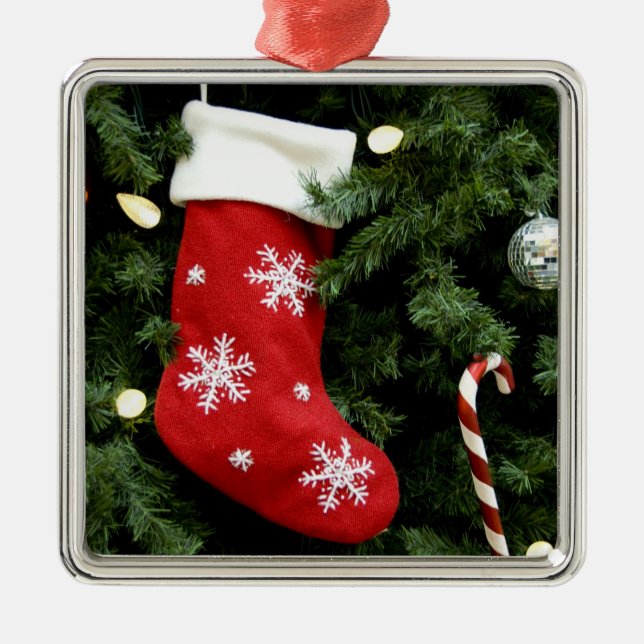 Amérique du Nord. Décorations de Noël sur arbre. 3 (Devant)