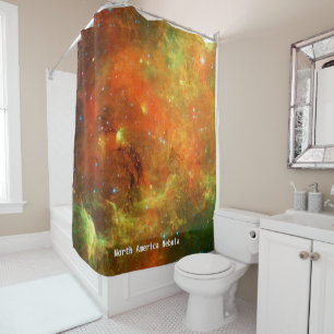 Amérique du Nord Nebula Douche rideau