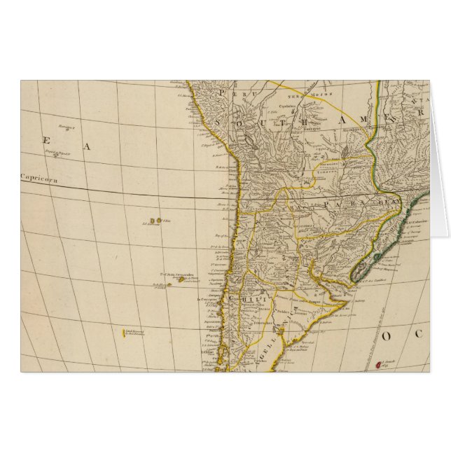 Amérique du Sud (Devant horizontal)