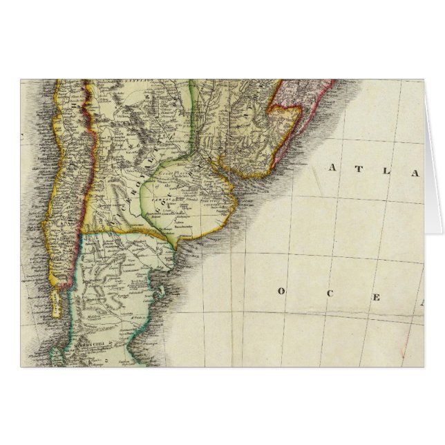 Amérique du Sud et Antilles (Devant horizontal)