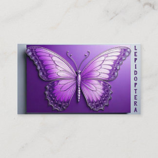 Amethyst Wings QR Carte de visite