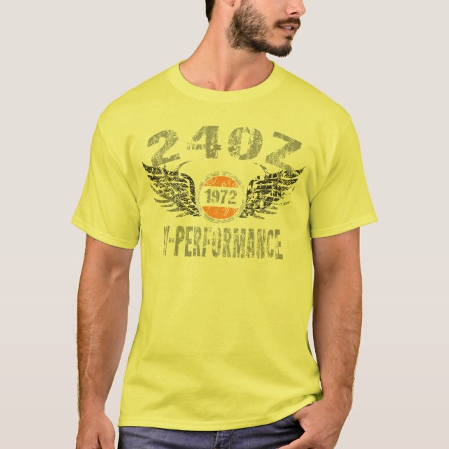 amgrfx - T-shirt 1972 de Datsun 240Z (Devant)
