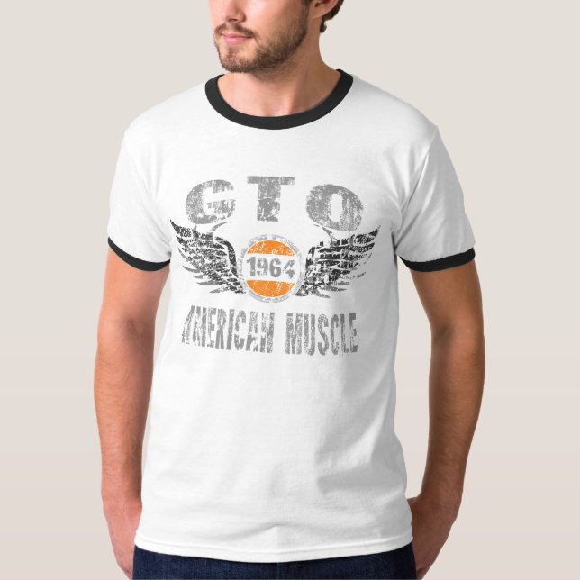 amgrfx - T-shirt de 1964 GTO (Devant)