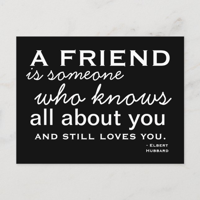 Ami - Carte postale Inspiration (Devant)