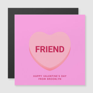Ami conversation rose coeur carte Valentine