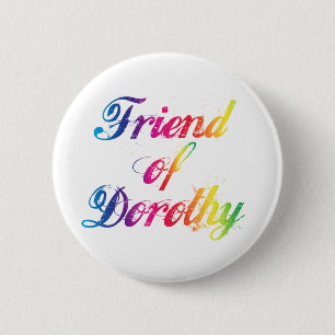 Ami De Dorothy Rainbow Pin Badge