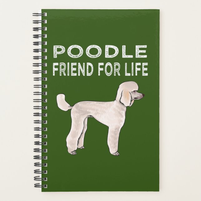 Ami De Poodle Pour Vie Amitié De Chien (Devant)