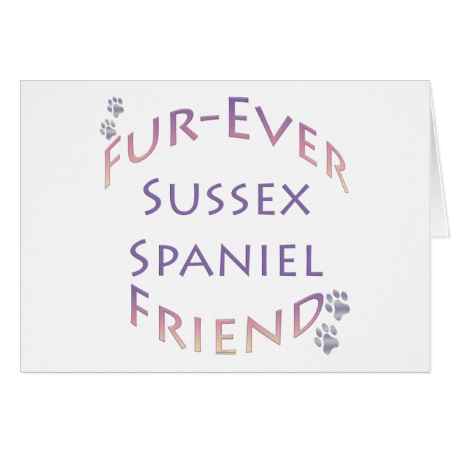 Ami Sussex Spaniel Furever (Devant horizontal)