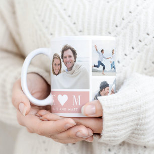 Amiante Initiales COULEUR MODIFIÉE Photo Mug