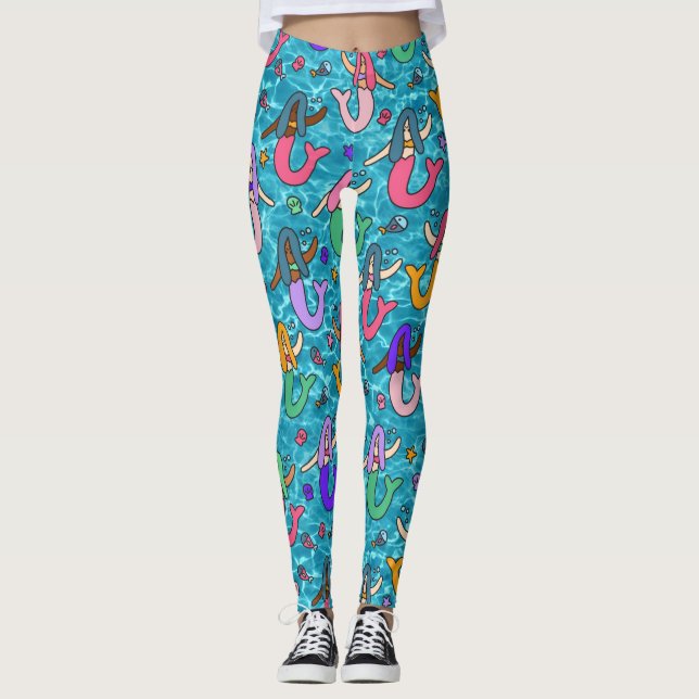 amies de sirène leggings (Devant)
