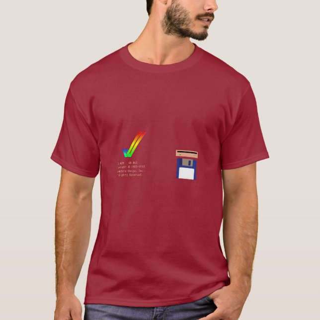 Amiga démarrent le T-shirt 3,1 (de 40,063) (Devant)