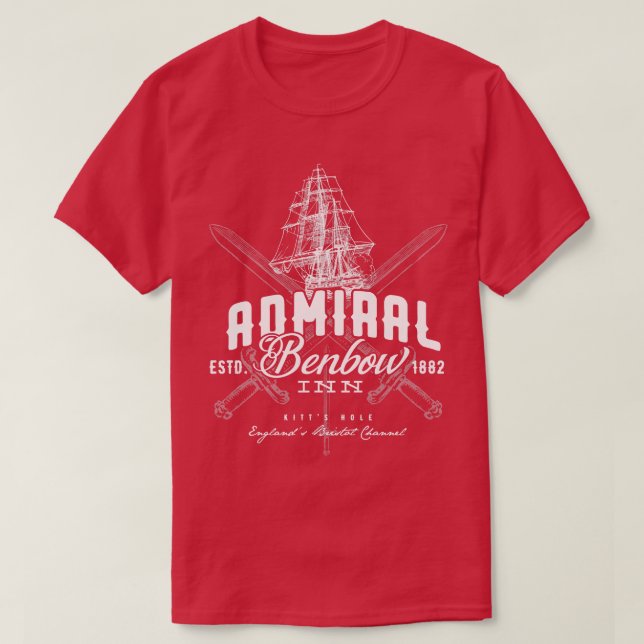 Amiral Benbow Inn TShirt (Design devant)
