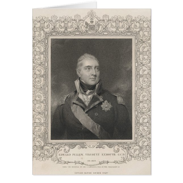 Amiral Sir Edward Pellew, vers 1810 (Devant)
