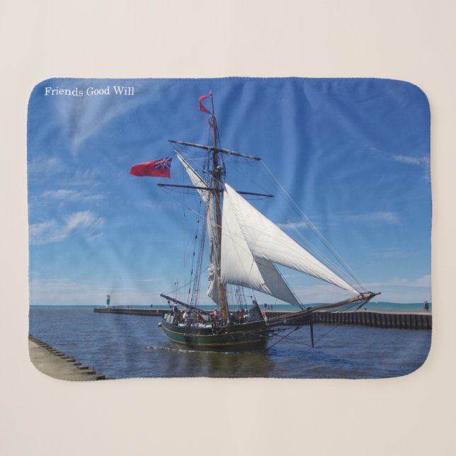 Amis Bonne couverture sherpa (Devant (Horizontal))
