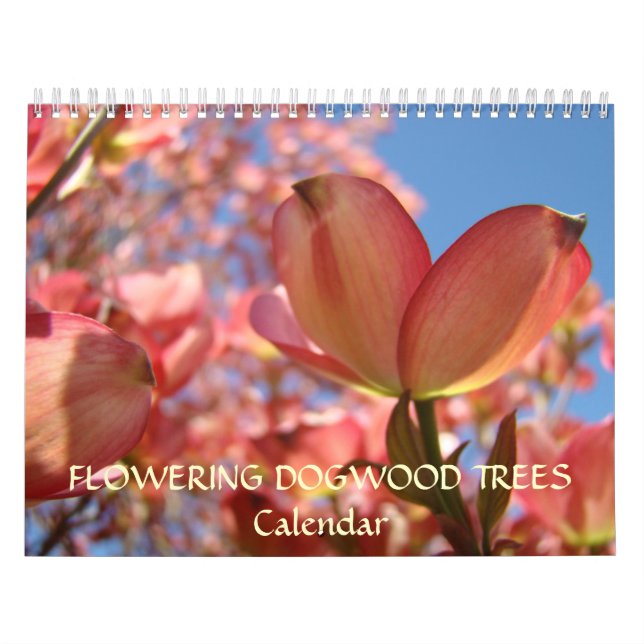 AMIS CADEAUX Fleur Dogwood Arbres Calendrier (Protection)