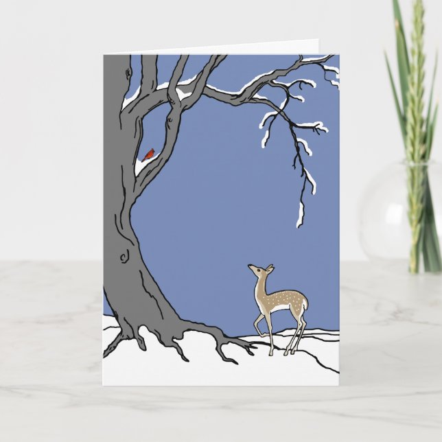 Amis d'Artemis : une carte de Noël laïque (Devant)