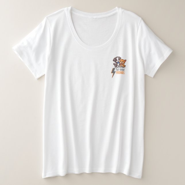 Amis de fourrure - Besties de chien et de chats mi (Design devant)
