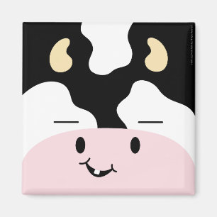 Amis de la ferme Aimant de vache joyeux