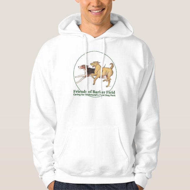 Amis de logo de champ de Barker sur un sweat - (Devant)