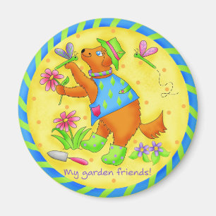 Amis du jardin Magnet