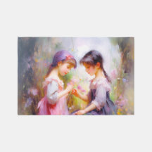 Amis et fleurs