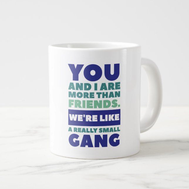 Amis Jumbo Mug (Devant droit)