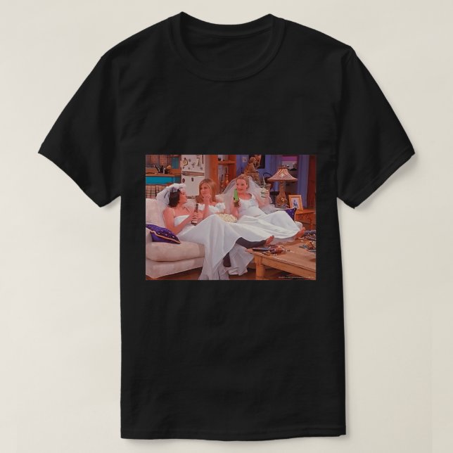 Amis Mariage robe T-shirt photo (Design devant)