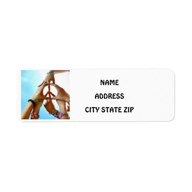 **AMIS pour LIFE** ÉTIQUETTE DE ADRESSE (Devant)