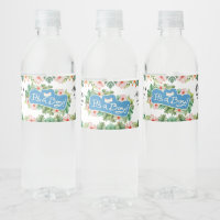 Amis Safari | Baby shower Étiquettes de bouteilles