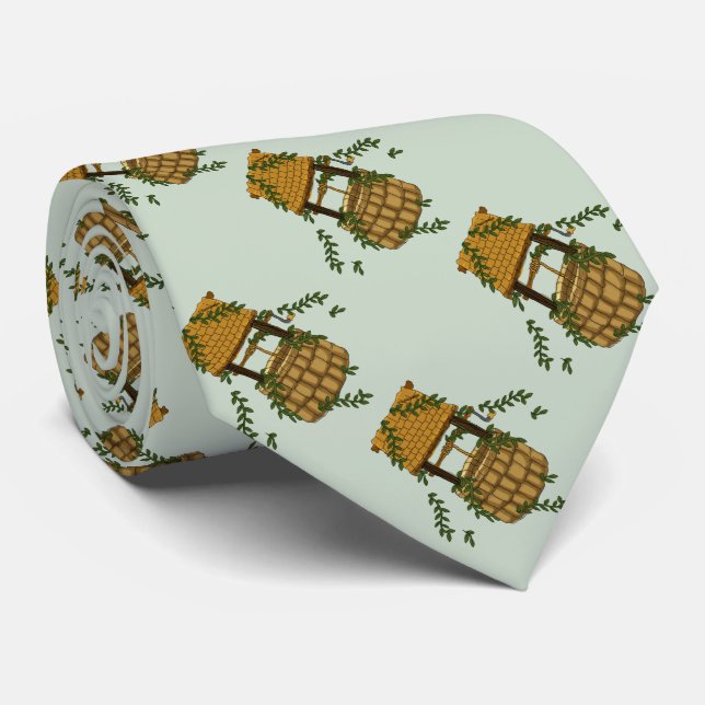 Amish Wishing Well cravate (Roulé)