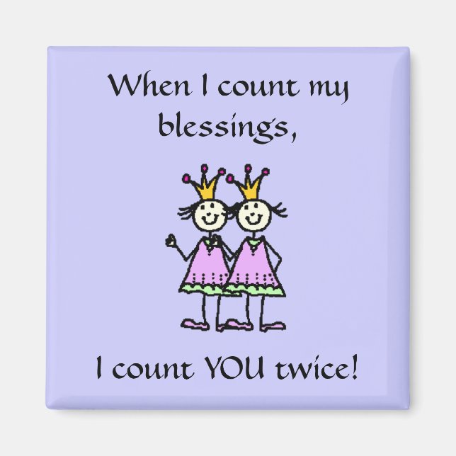 Amitié - aimant (Devant)