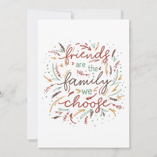 Amitié Citation Les amis sont la famille que nous 