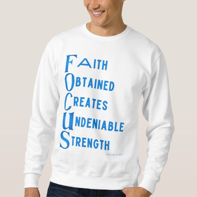 Ammo Apparel USA Focus Acronyme Sweatshirt masculi (Devant)