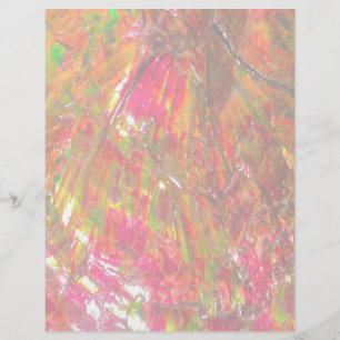 Ammolite du coucher de soleil tropicale