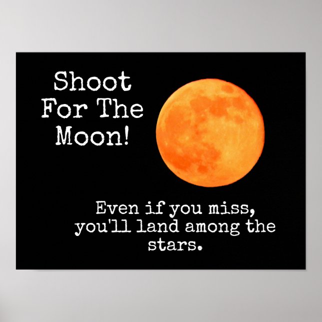 Among Stars - Poster Quote - print (Devant)