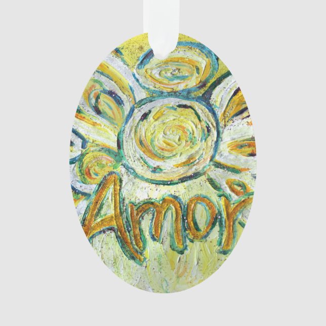 Amor Angel Word (Espagnol "Amour") (devant)