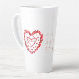 AMOR ESPAGNOL AMOUR Tall Latte Mug