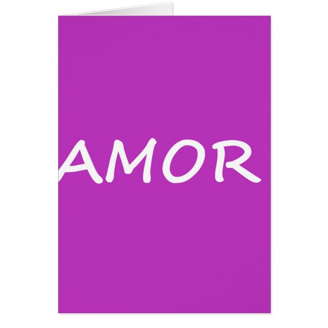 Amor, L'Amour Espagnol (Devant)