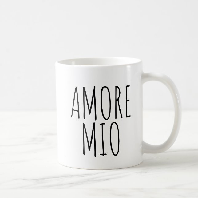 AMORE MIO CAFÉ MUG (Droite)