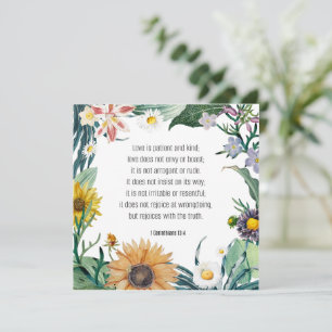 Amour, 1 Corinthiens 13:4,