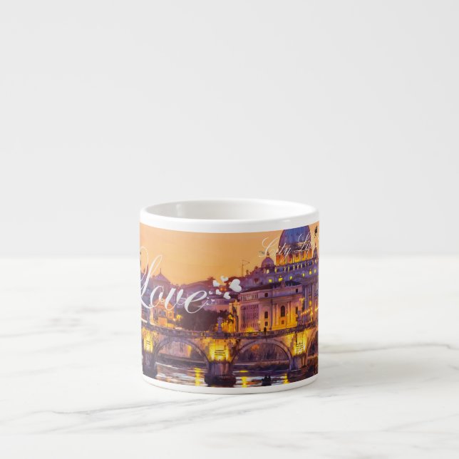 Amour à Rome Espresso Mug (Devant)