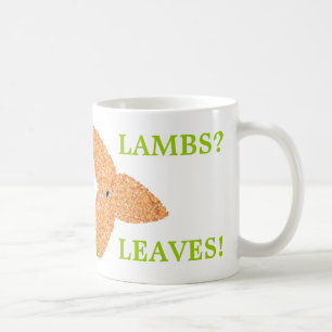 Amour Agneaux Mangez La Mug Feuille