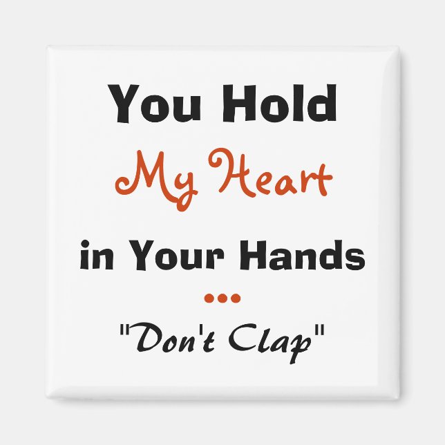 Amour amusant Aimant Aimant Magnet (Devant)