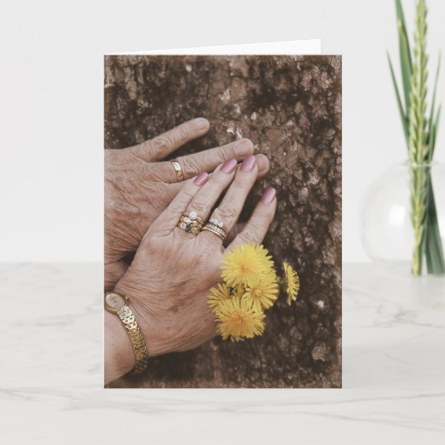 Amour, Anniversaire de Mariage - Carte de Vœux Vie (Devant)