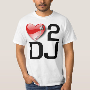 AMOUR au T-shirt du DJ
