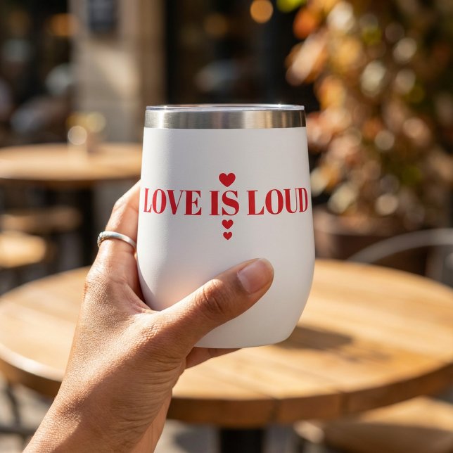 Amour Audacieux Est Fort Typographie De Cœur De La (Créateur téléchargé)