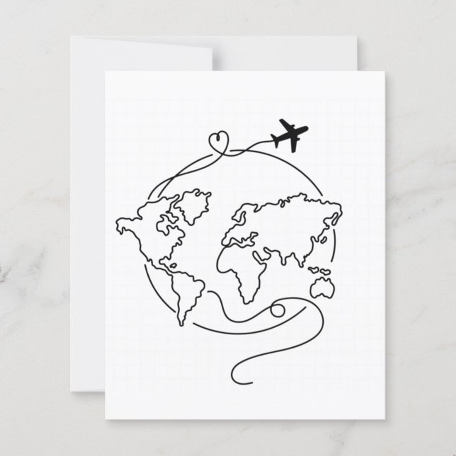 🌍 Amour autour du monde ✈️ (Devant)