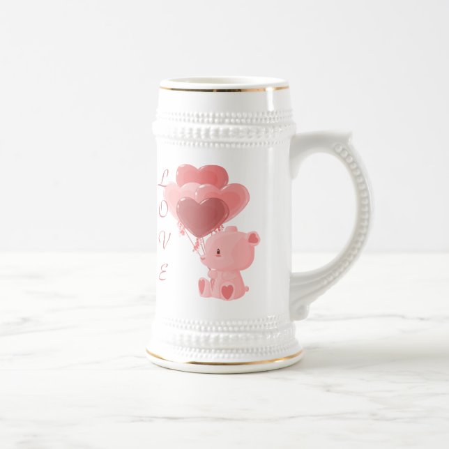 Amour Bear Mug (Droite)