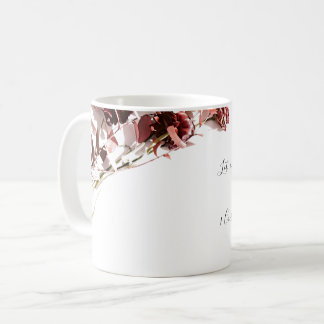 Amour bible verse mug floral