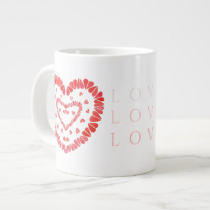 AMOUR Big White Mug